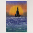 Suche nach sailboat puzzle Sonnenuntergang