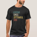 Suche nach 19 jahre alt tshirts Legende