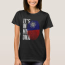 Suche nach taiwan flagge tshirts Dna