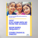 Suche nach viren poster Grippe