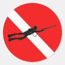 Suche nach speerfisch aufkleber Tauchen