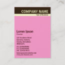 Suche nach rosa und creme visitenkarten Geschäftlich