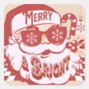 Suche nach retro weihnachtsmann aufkleber Feiertag