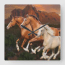 Suche nach wilde pferde wanduhren Bauernhof