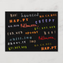 Suche nach halloween spaß postkarten Schwarz