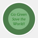 Suche nach retten sie die welt aufkleber Grün