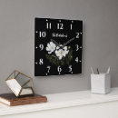 Suche nach botanische illustration wanduhren Blume
