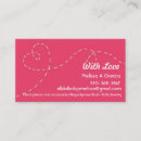 Suche nach liebe zu nähen visitenkarten Handwerk