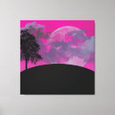 Suche nach wolken leinwand Rosa