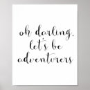 Suche nach abenteurer poster Typografie