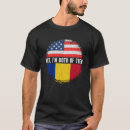 Suche nach rumänische flagge tshirts Amerikanisch