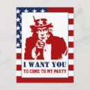 Suche nach usa uncle sam einladungen Rot blau