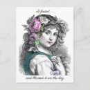 Suche nach vintage illustration postkarten Rose