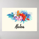 Suche nach rosa blumenstrauß poster Hibiskus