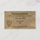 Suche nach wilder hund visitenkarten Tier