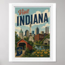 Suche nach vintages indiana poster Natur