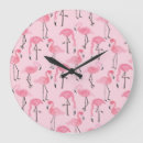 Suche nach tropischer flamingo wanduhren Aquarell