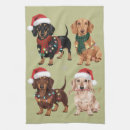 Suche nach dackel geschirr tücher Weihnachten