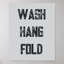 Suche nach wäsche poster Waschküche