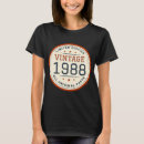 Suche nach hergestellt 1988 tshirts Geburtstag
