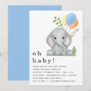 Suche nach blue elephant einladungen Babyparty