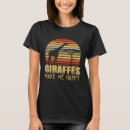 Suche nach giraffe frauen tshirts Retro