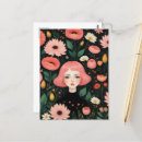 Suche nach rosa haar postkarten Schön