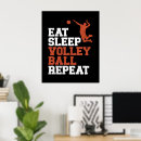 Suche nach eat sleep poster Volleyball