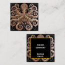 Suche nach krake visitenkarten Unterwasser