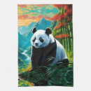 Suche nach panda geschirr tücher Schwarz weiß