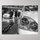 Suche nach auto show poster Schwarz weiß
