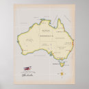 Suche nach karte von australien poster Australisch