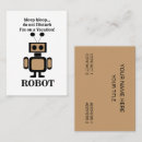 Suche nach robotik visitenkarten Roboter