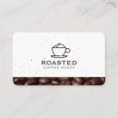 Suche nach kaffee bar visitenkarten Café