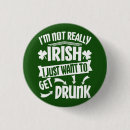 Suche nach heiligen sie buttons St patricks tag