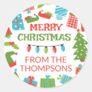 Suche nach retro weihnachten aufkleber Bunt