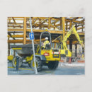 Suche nach bauarbeiter postkarten Müllwagen