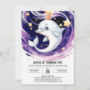 Suche nach dolphin birthday party einladungen Aquarell