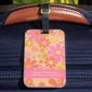 Suche nach rosa blumenmuster gepäckanhänger Für sie