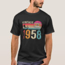 Suche nach geburtstag 1958 tshirts Kassette