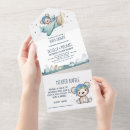 Suche nach teddybär babyparty einladungen Aquarell