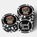 Suche nach schädel poker chips Dia de los muertos