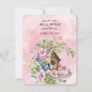 Suche nach blaues vogel brautparty einladungen Blume