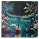 Suche nach blaue libelle fliesen Blume