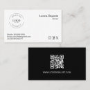 Suche nach vernetzung visitenkarten Qr code