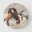 Suche nach stallions wanduhren Wild