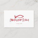 Suche nach jesus fische visitenkarten Christlich