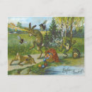 Suche nach vintager osterhase postkarten Korb