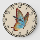 Suche nach blauer schmetterling wanduhren Schmetterlinge