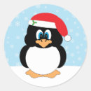 Suche nach weihnachtspinguin aufkleber Santa